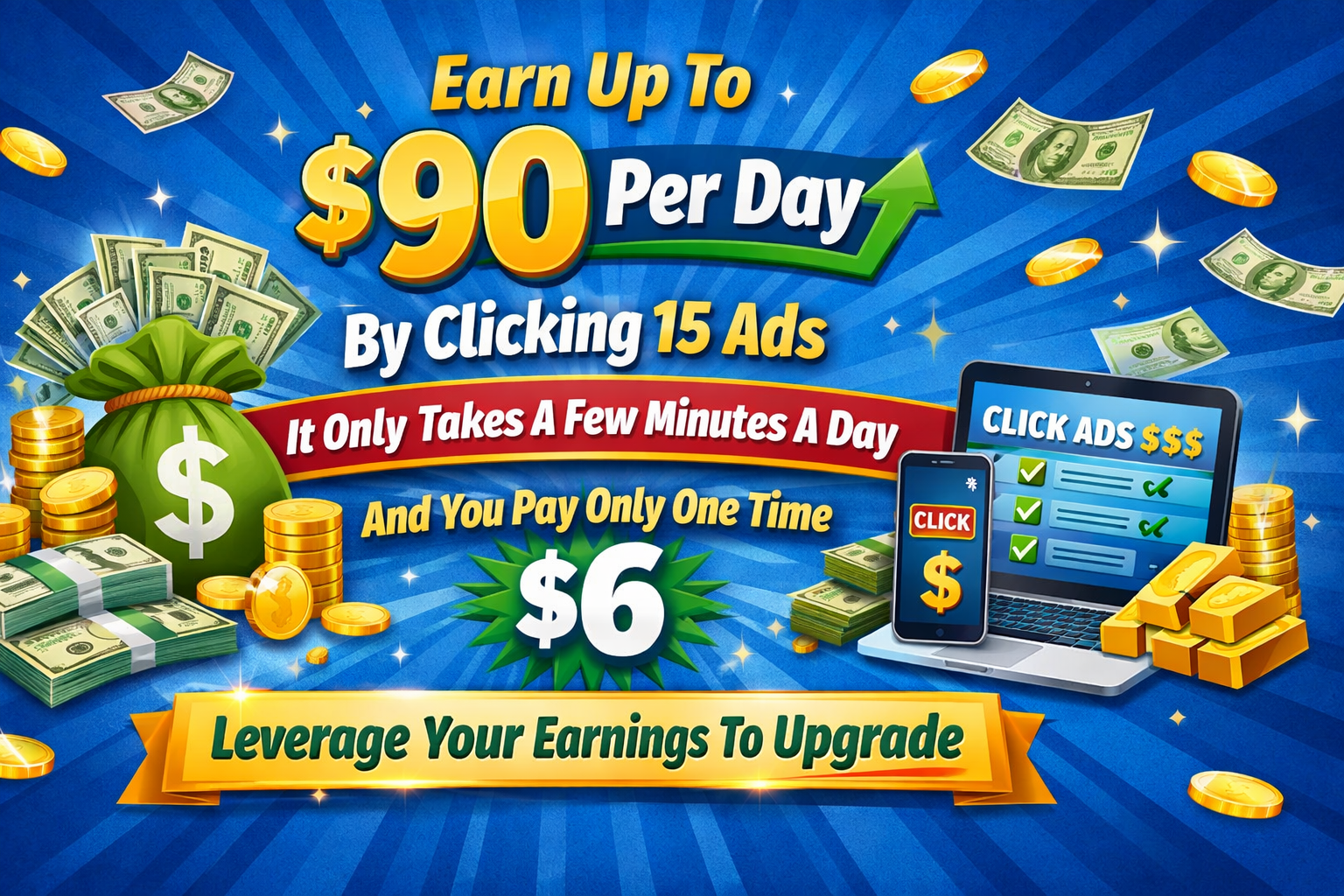 Earn $90 Per Day